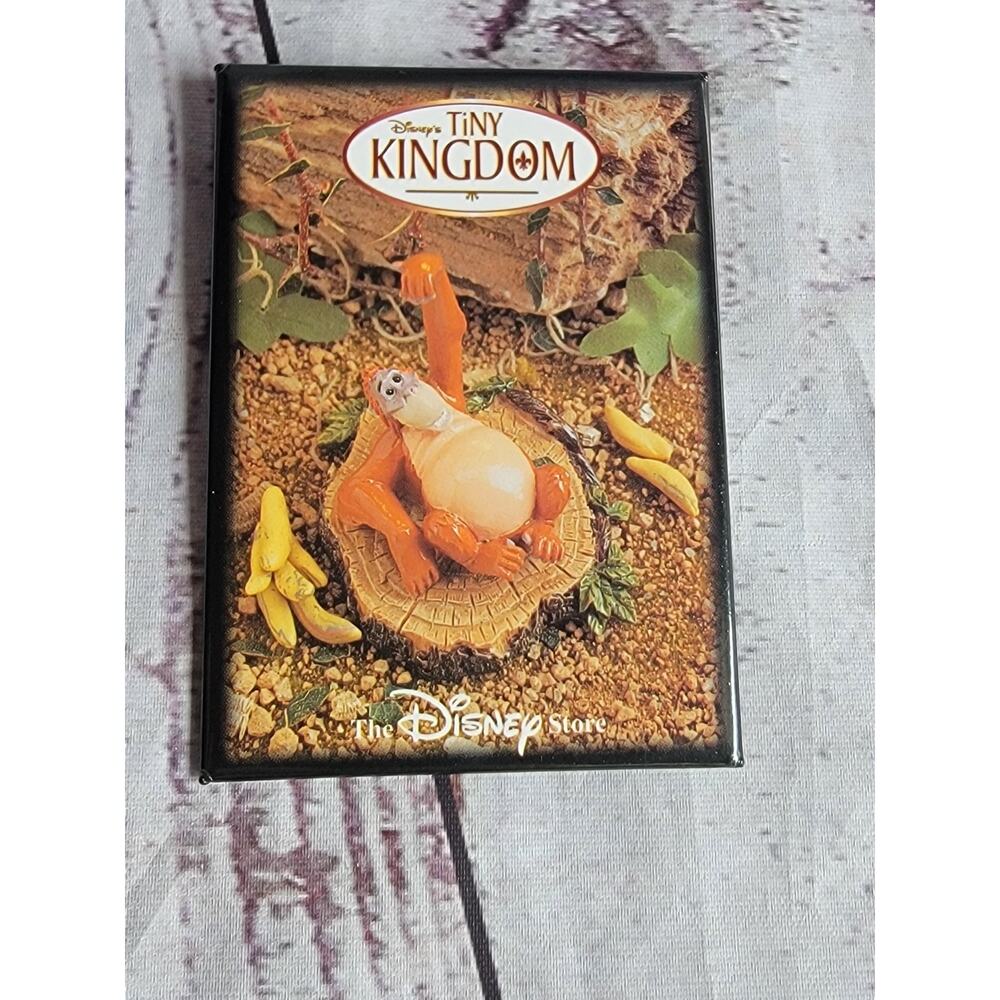 Disney Tiny Kingdom The Disney Store Promotional Cast Pin Back Button